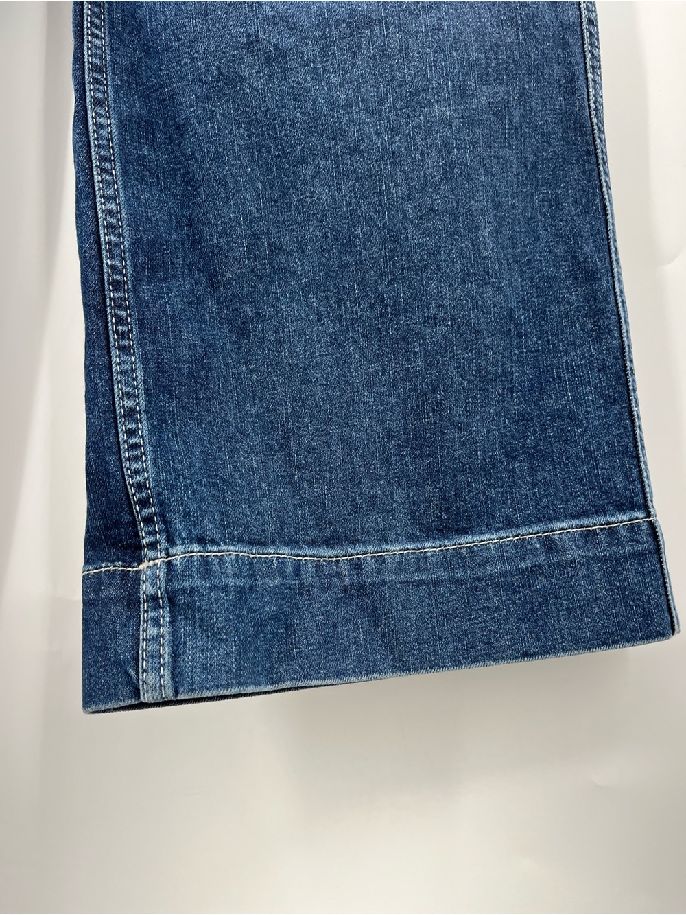 Frame Womens Utility Relaxed Wide Leg Jeans 28x25 Gabriel 0603 cropped sailor - Picture 4 of 11
